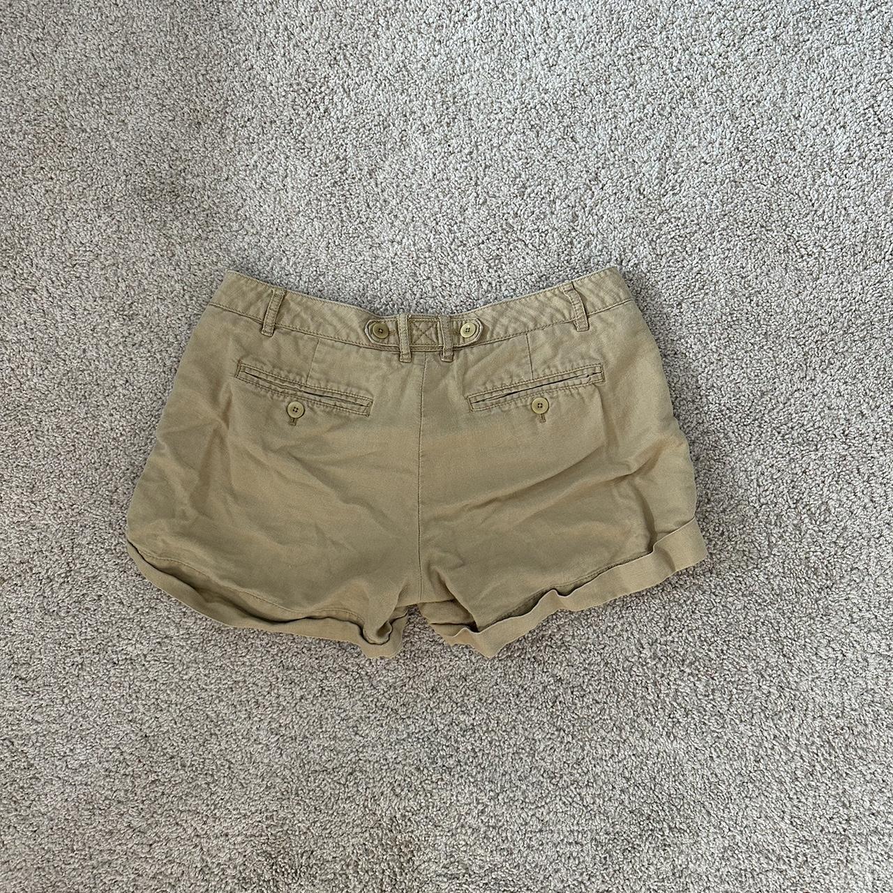gap khaki shorts fits size 46 brand Gap Depop