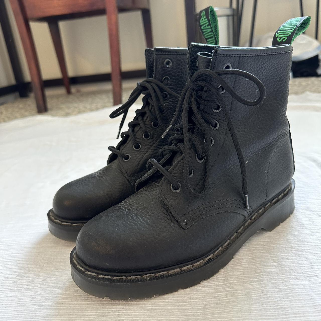 Solovair black boots (FREE SHIPPING) NOTE: listed... - Depop