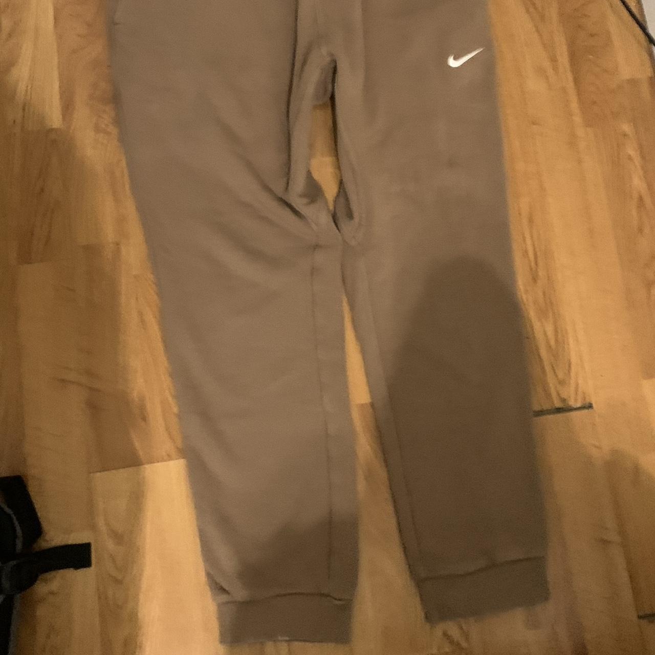tan nike sweatpants