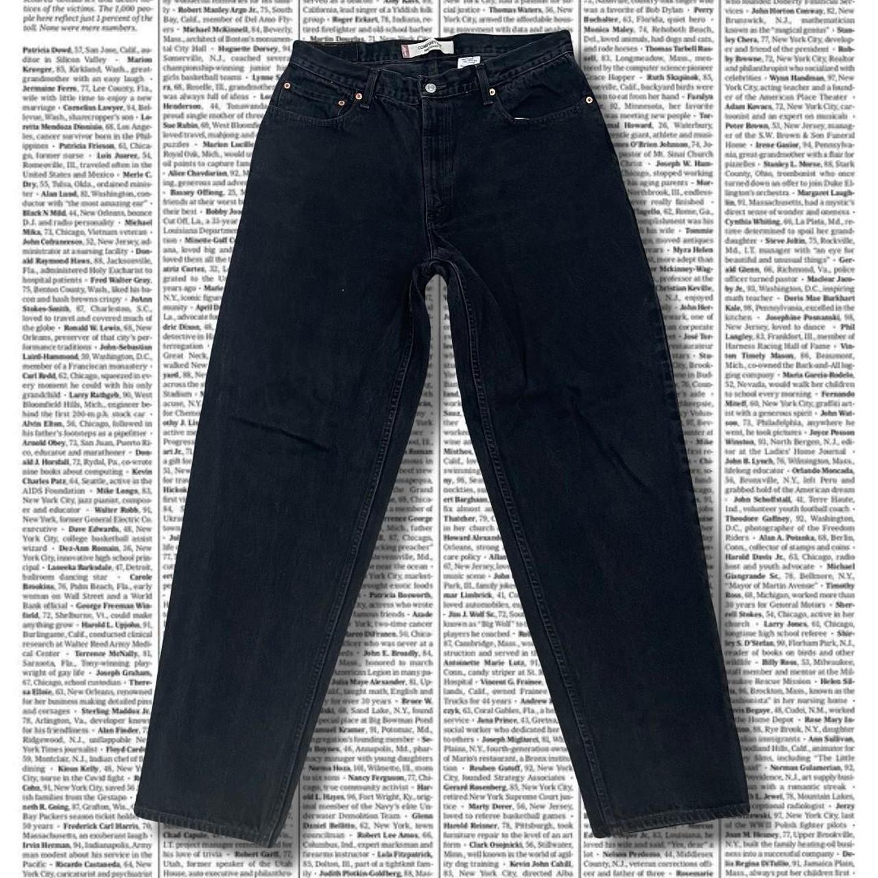 Levis 560 discount black jeans sale