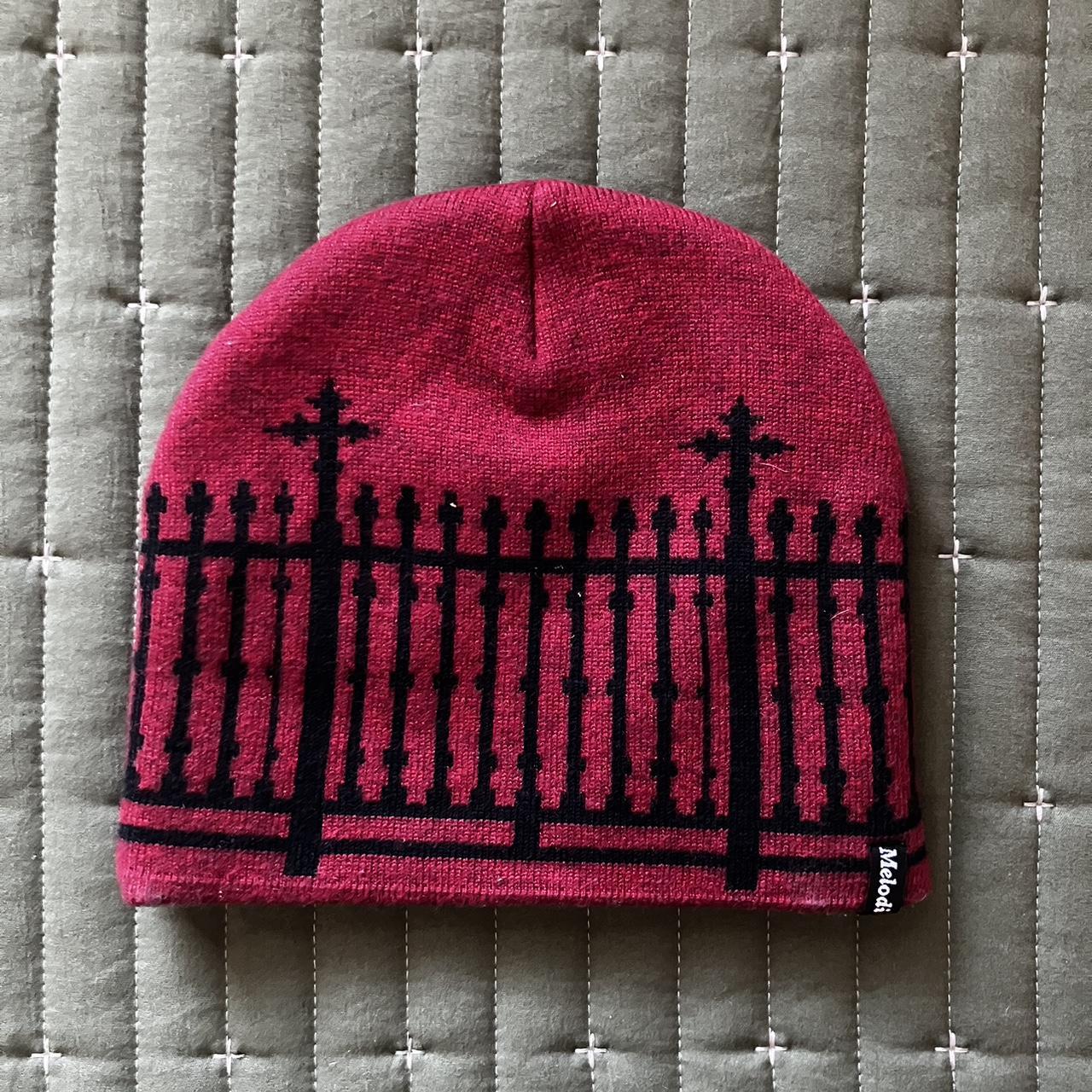 Melodi Beanie, Size: one size fits all, Color: Red and...