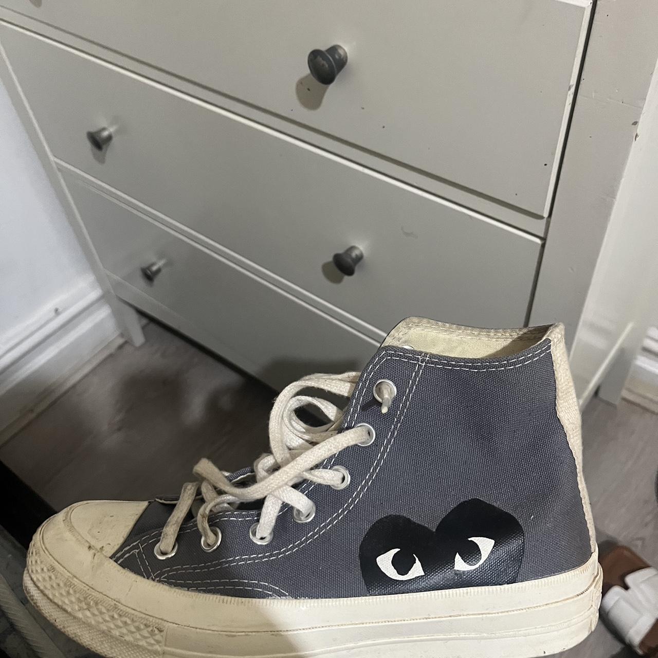 COMME DES GARCONS CONVERSE CHUCK TAYLOR HI 70 S X. Depop