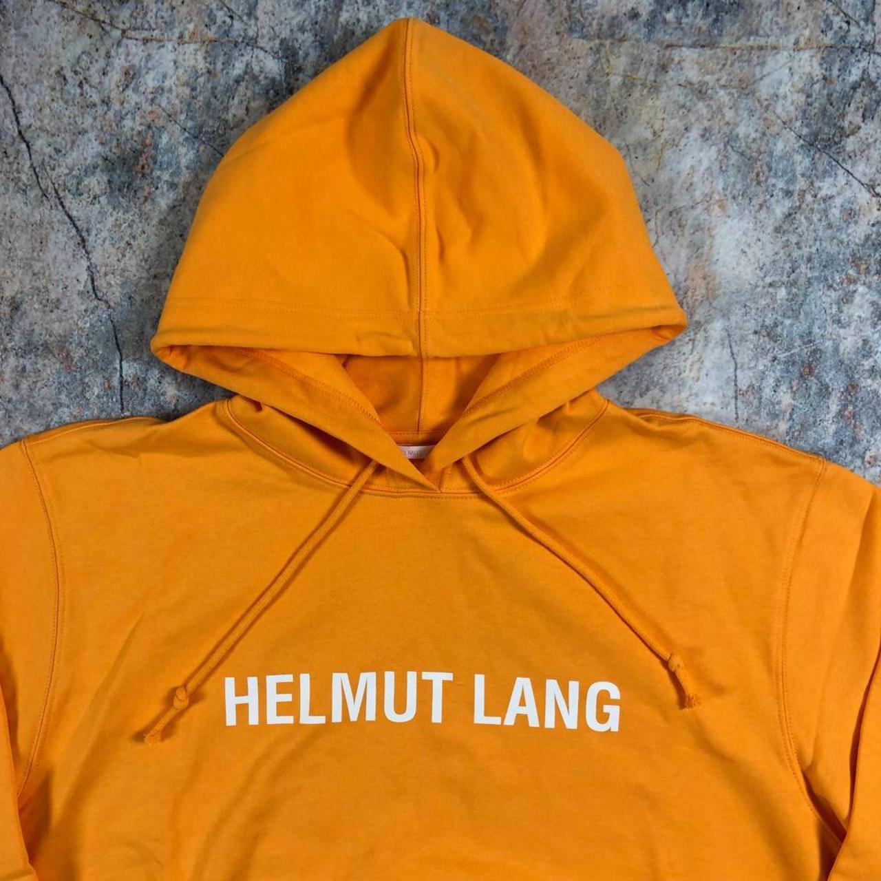 Helmut lang big logo new hoodie Size