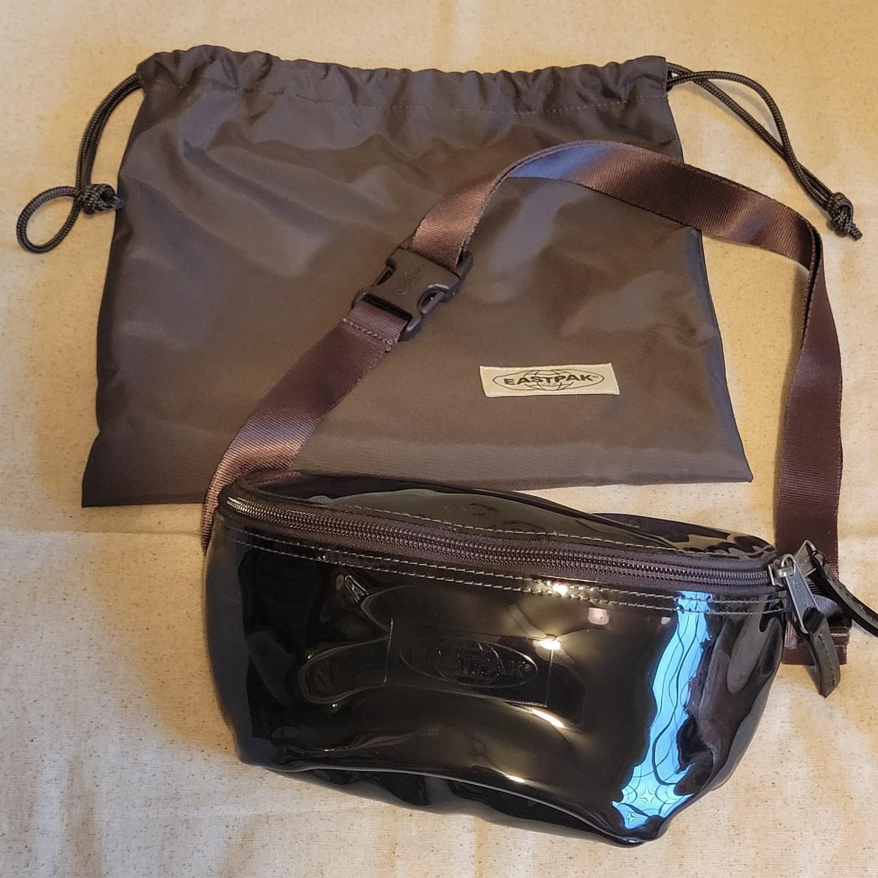 Eastpak Clear PVC Transparent Fanny Pack In mint. Depop