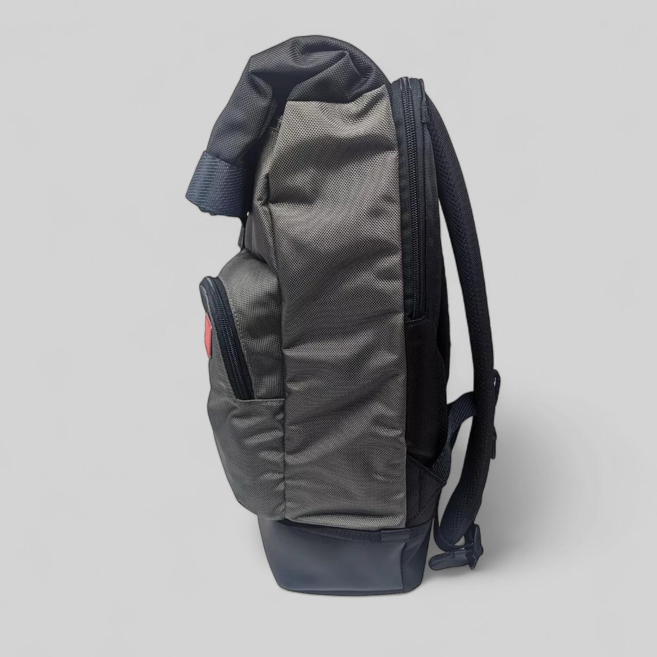 Tumi Cypress Roll-Top Backpack – Gray, Red, | Depop