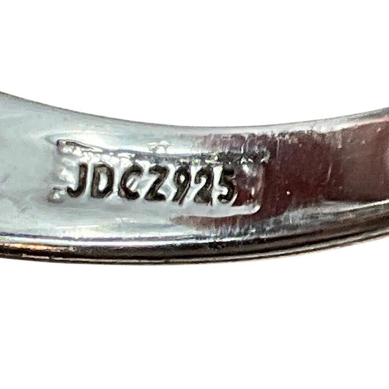 Preloved Women's Ring - Silver/White – Statement … - image 4