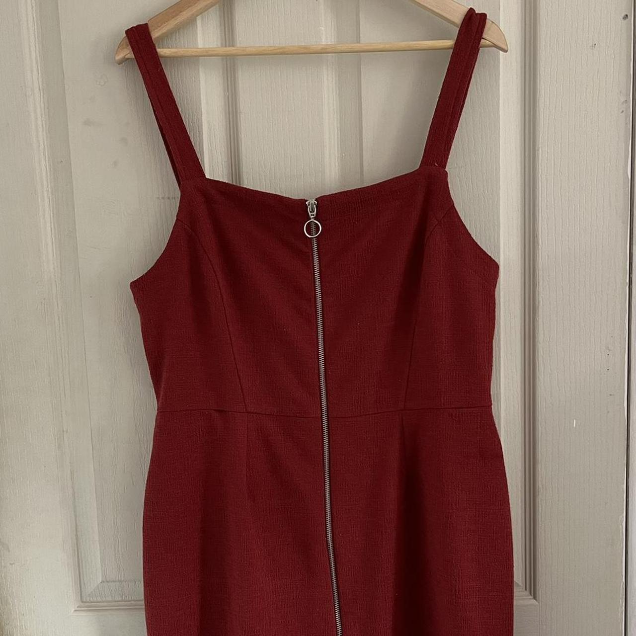 Primark burgundy dress best sale