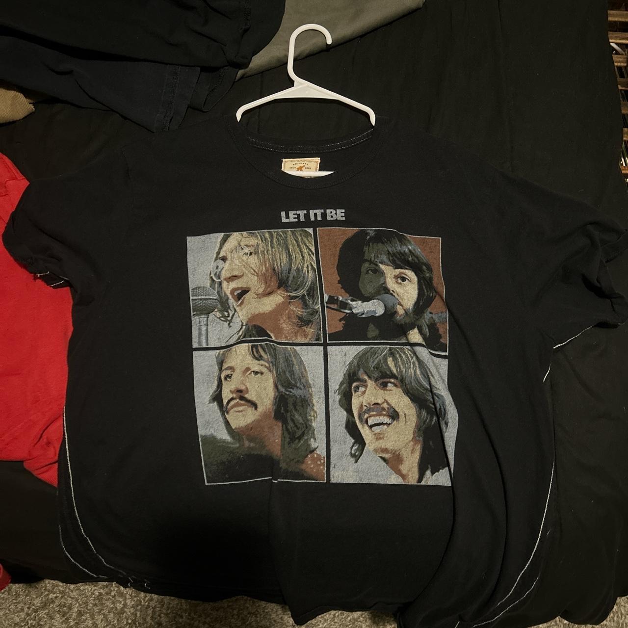 *LIMITED EDITION* beatles let it be band tee size xl... - Depop