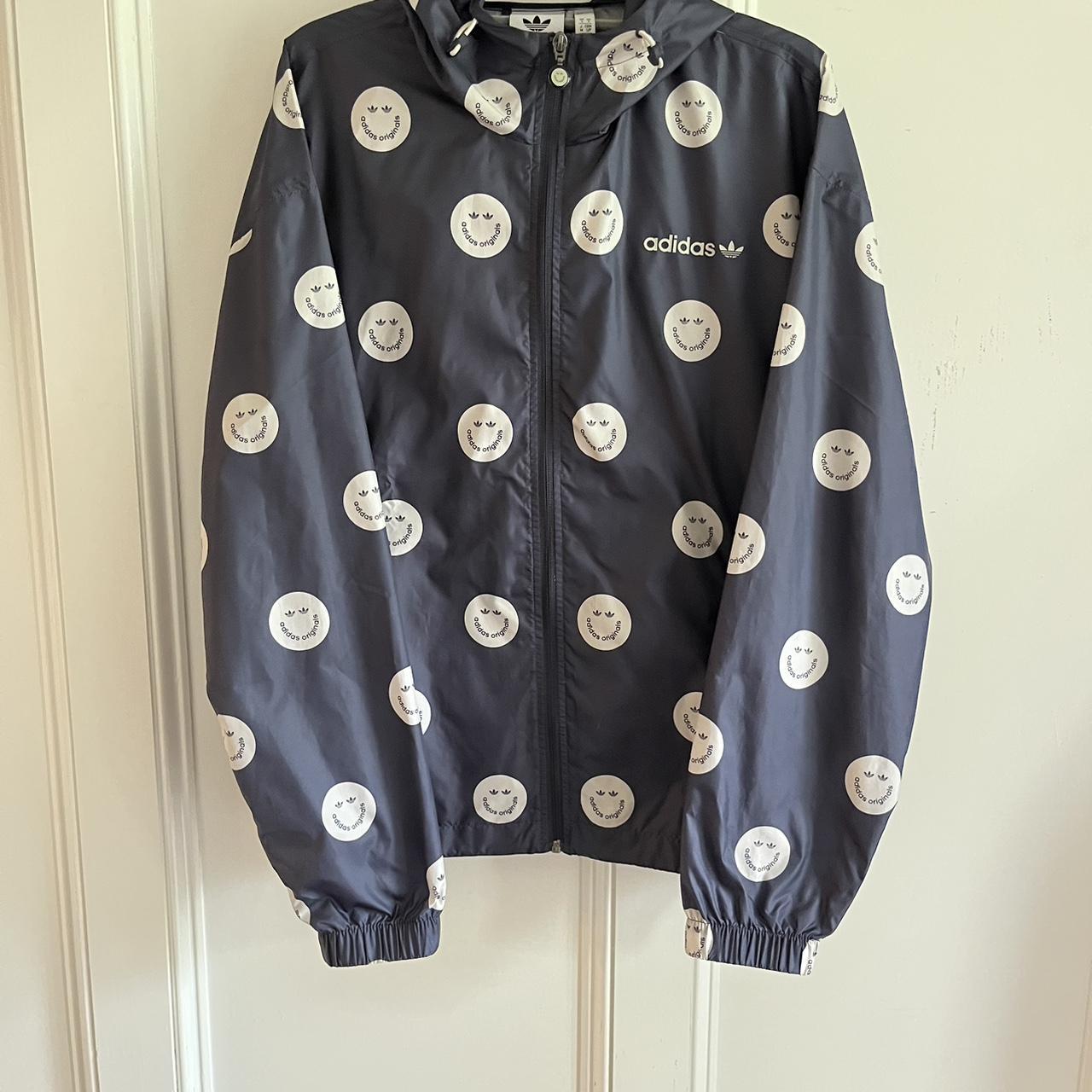 Adidas smiley sales face jacket