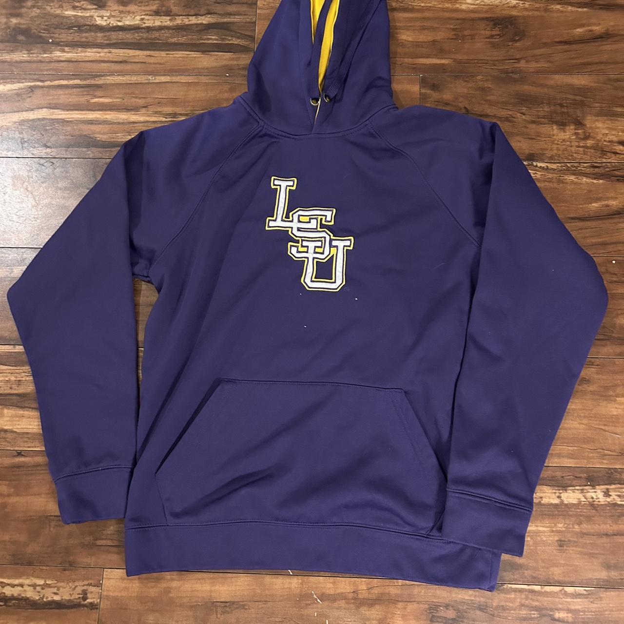 Lsu Hoodie no stains/holes dm for questions... - Depop