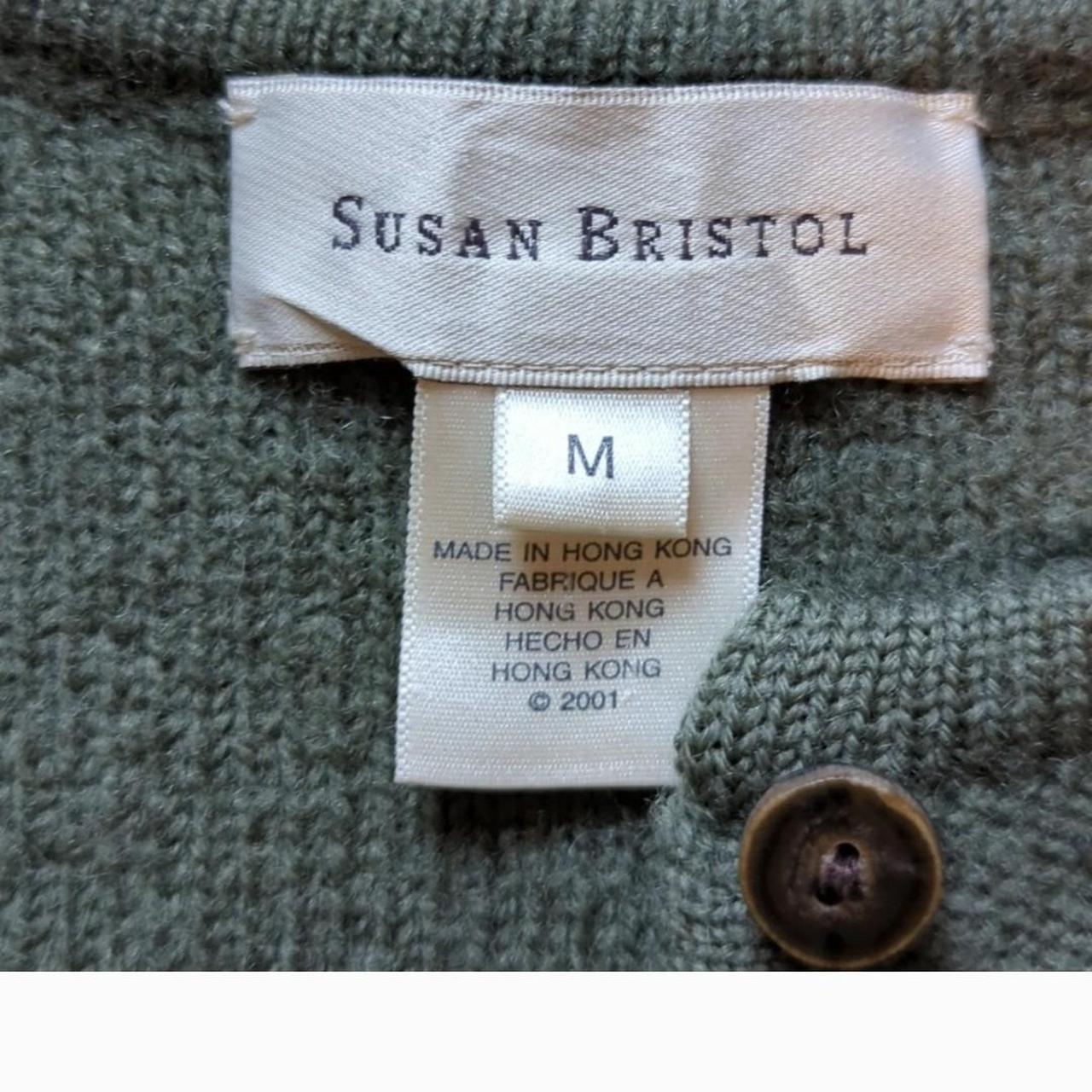 Vintage Autum leaves Wool Susan Bristol cardigan,... - Depop