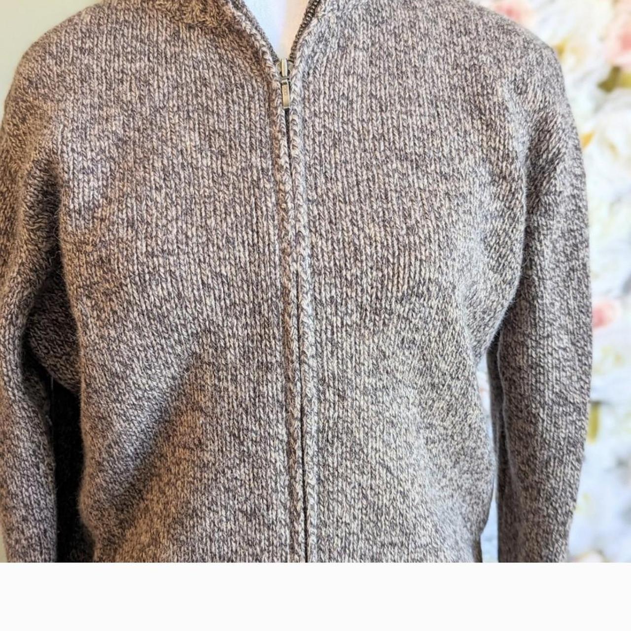 L.L.Bean angora rabbit hair and wool sweater,... - Depop