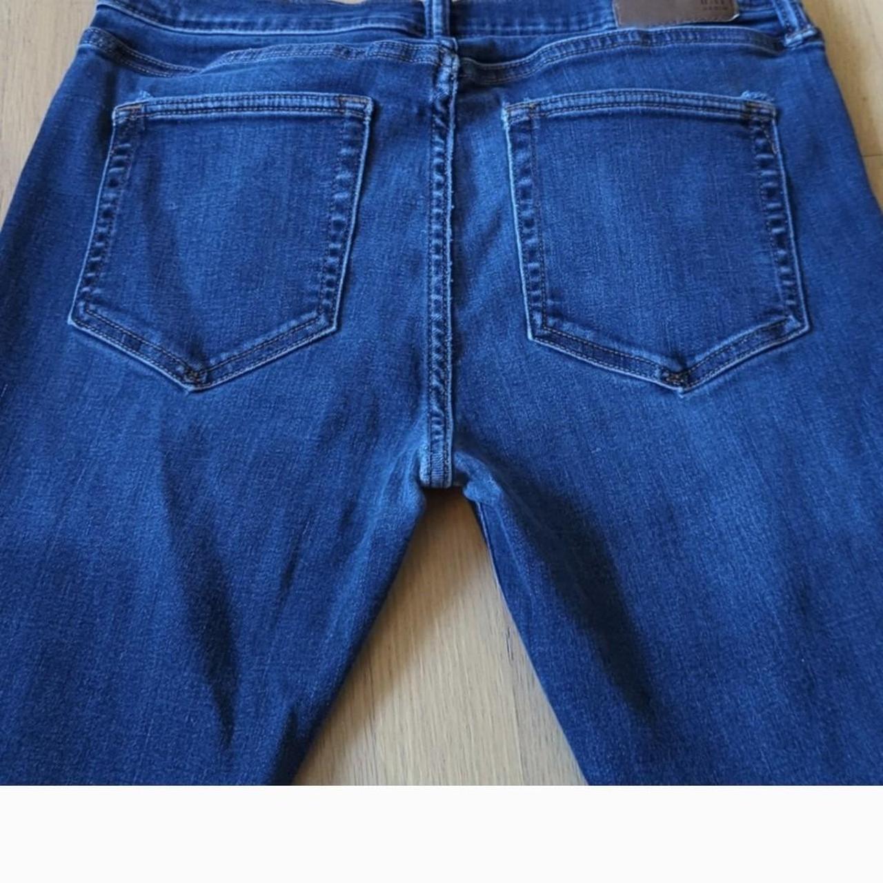 GAP Men's Dark Wash Super Skinny Jeans-SZ 31x32 - Depop