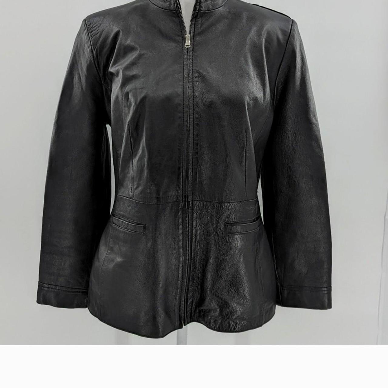 Vera Pelle Italian Joca Milano Black Leather... - Depop