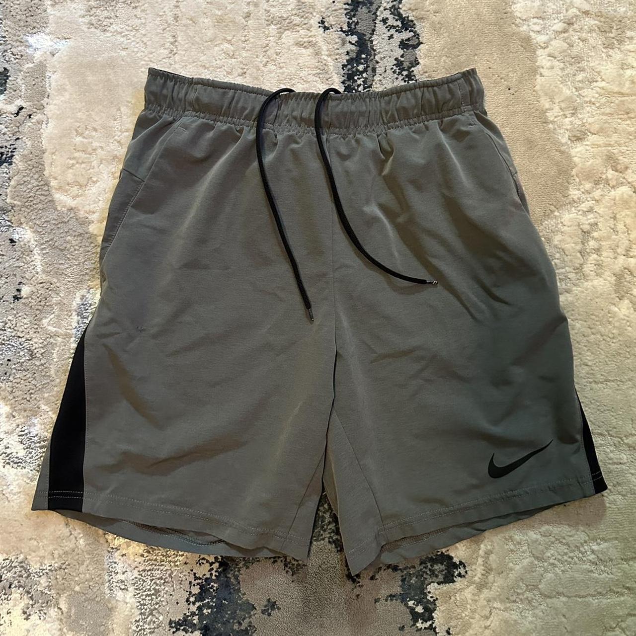 mens grey sweat shorts nike