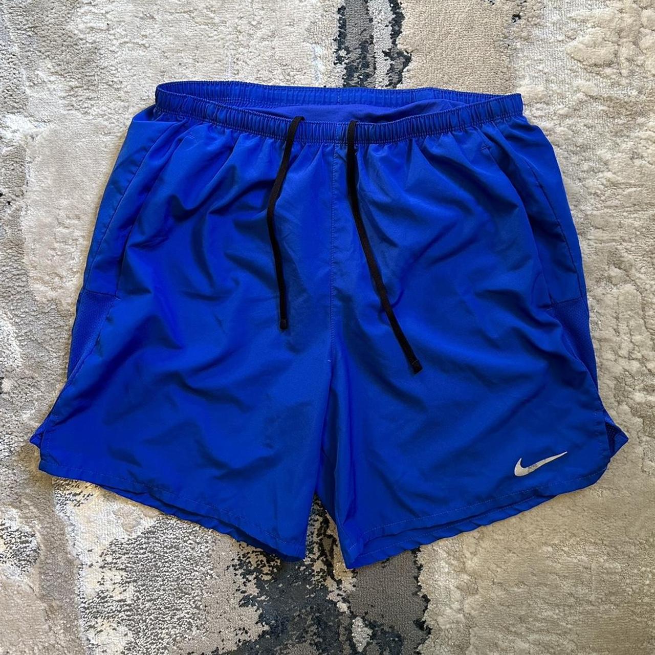 Nike DriFit Men’s Blue Running Shorts No flaws ;... Depop