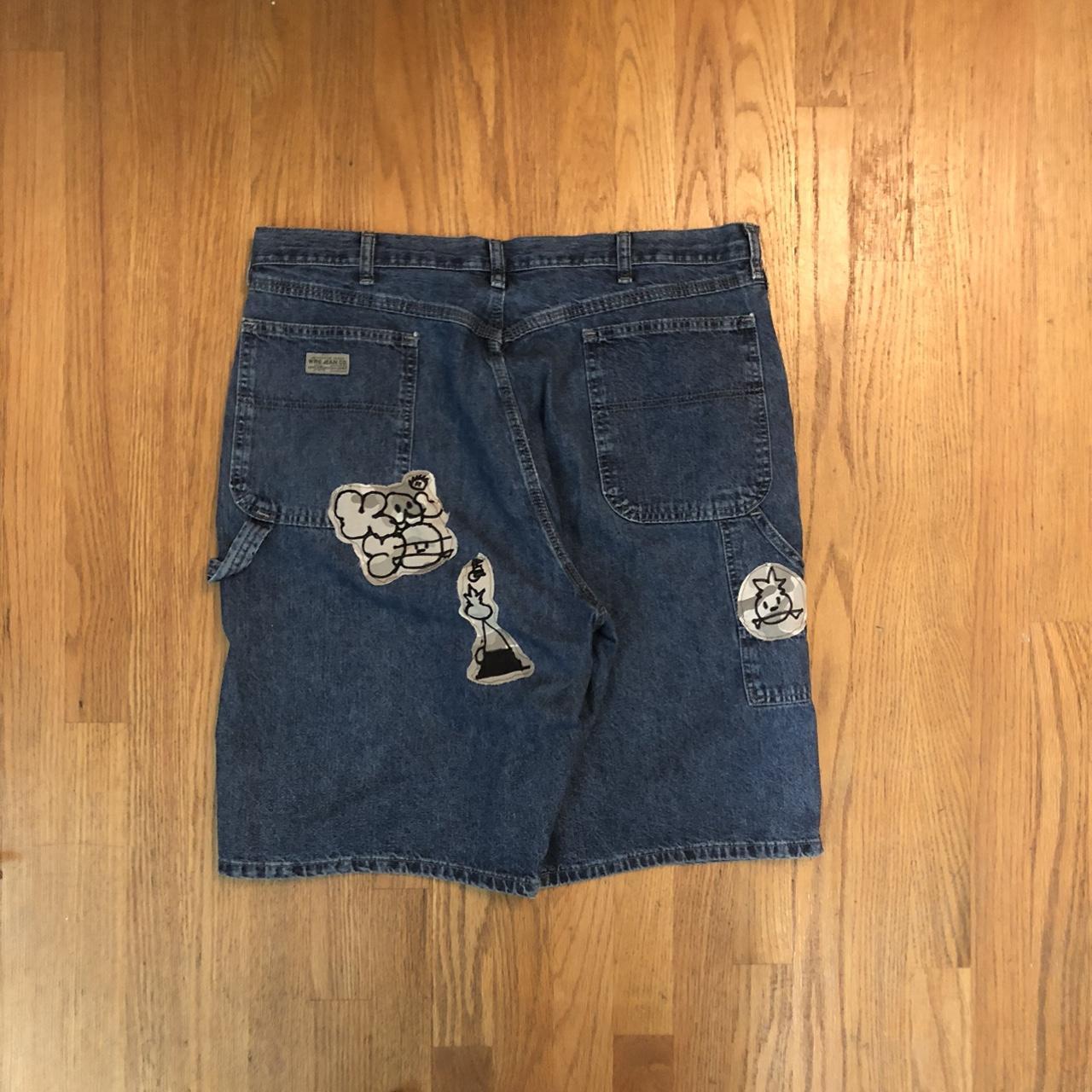 Carloogie Painter Jorts Tagged As Jnco For Depop