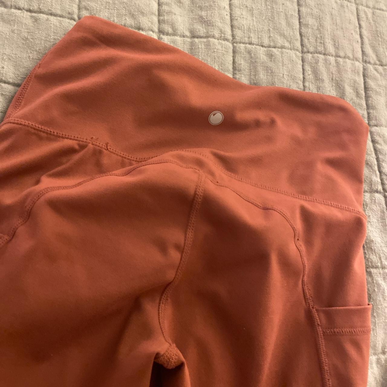 Yogalicious leggings -dusty rose color -stretchy, - Depop