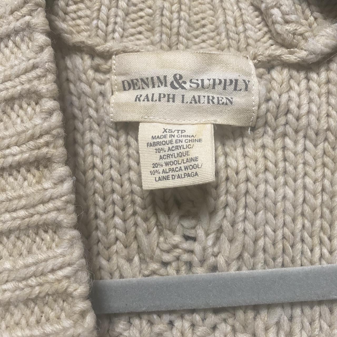 Ralph Lauren Denim & Supply - Cable Knit Cardigan in