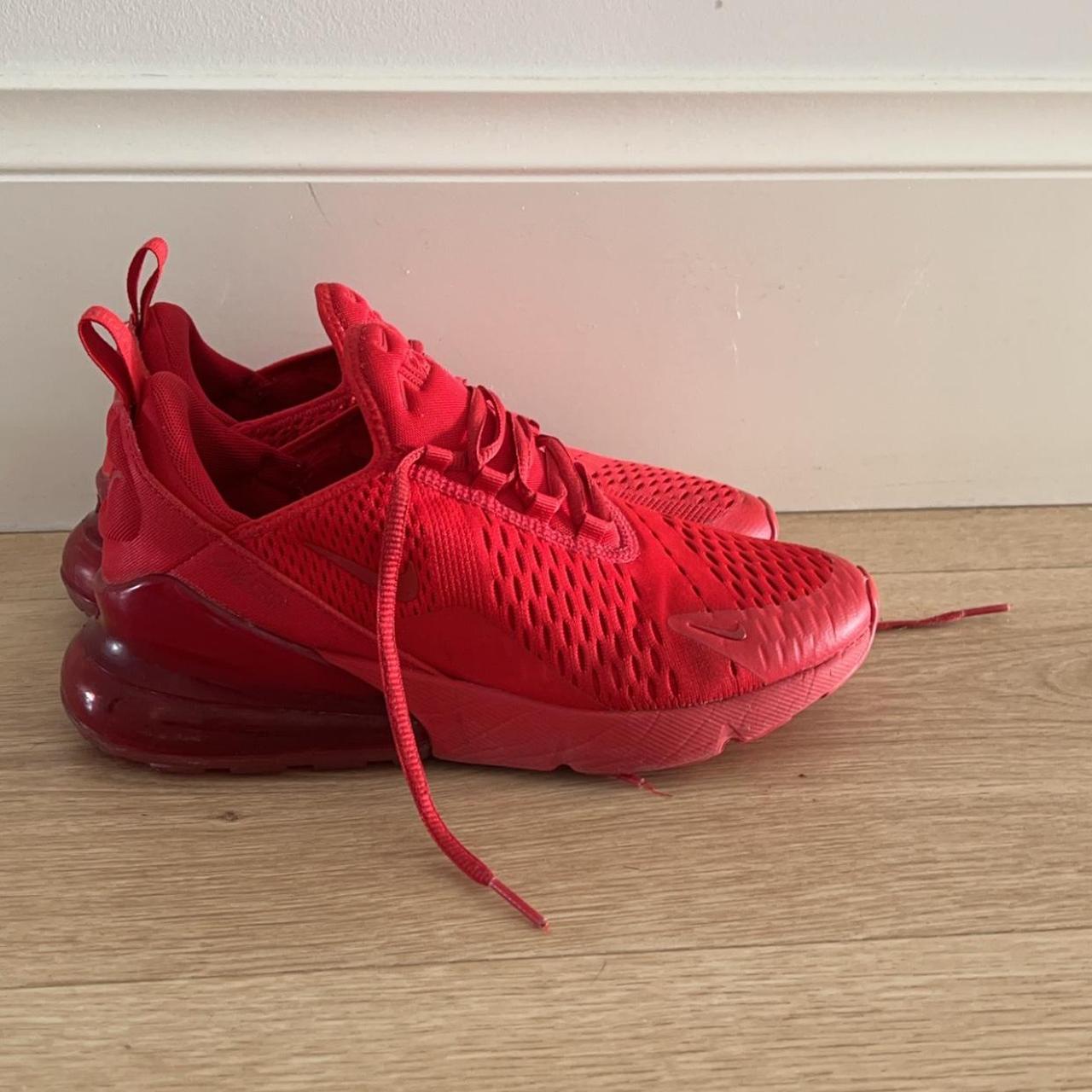 red nike 270 women's