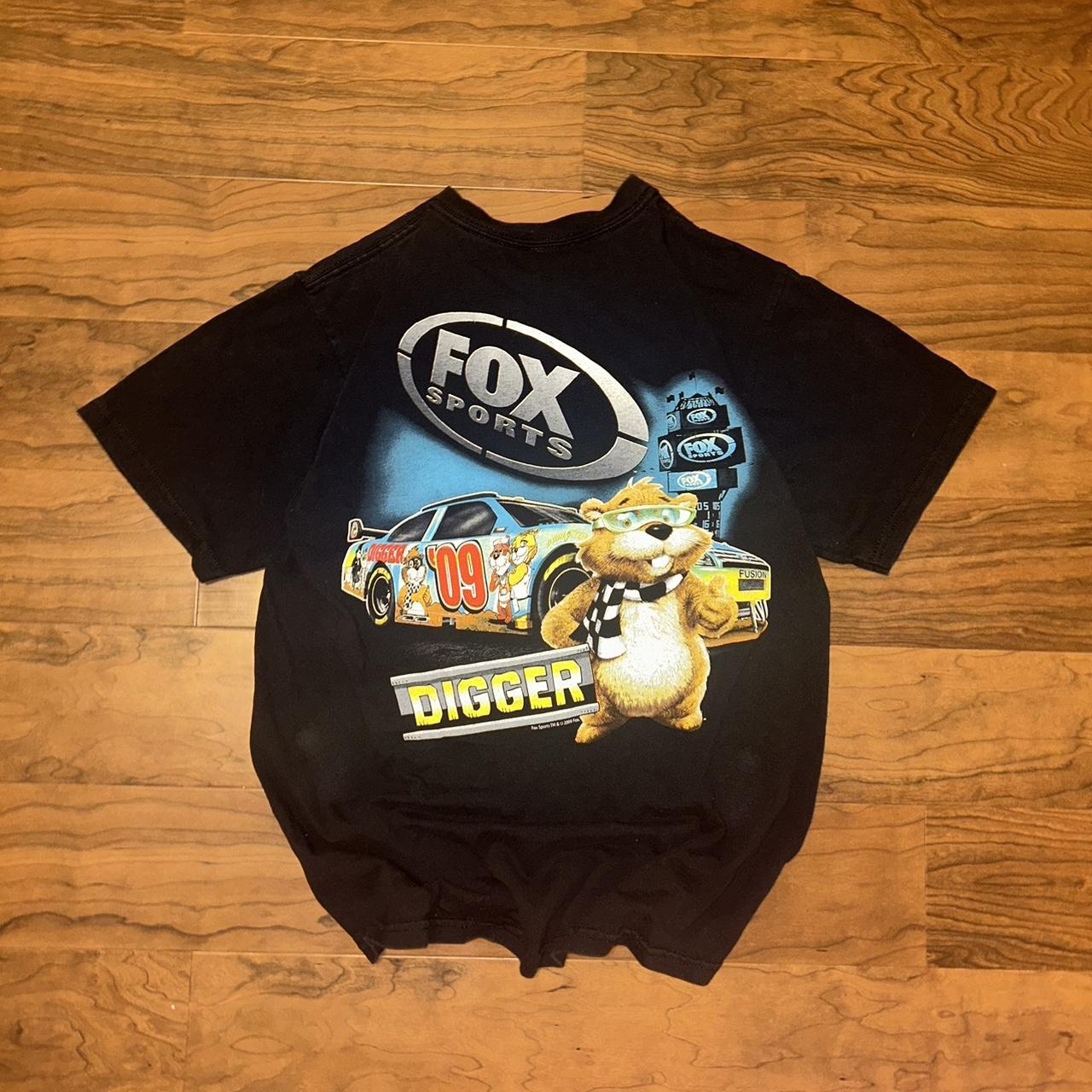 Fox Sports 2008 Nascar Digger T Shirt Size M No | Depop
