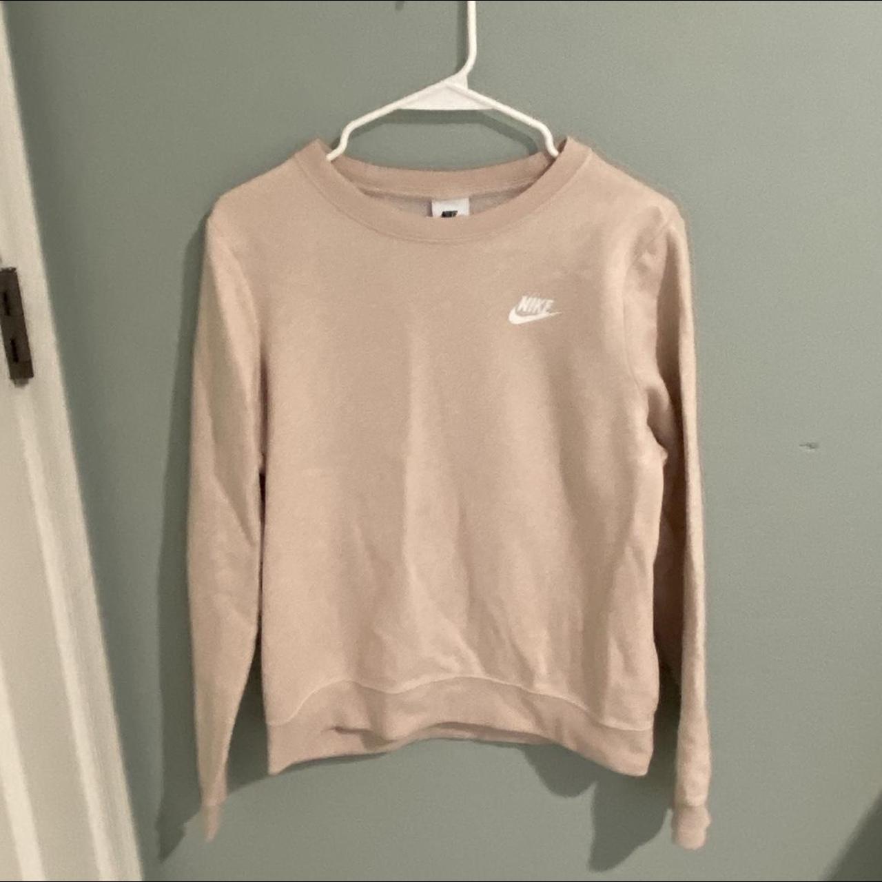 nike pink crewneck sweatshirt