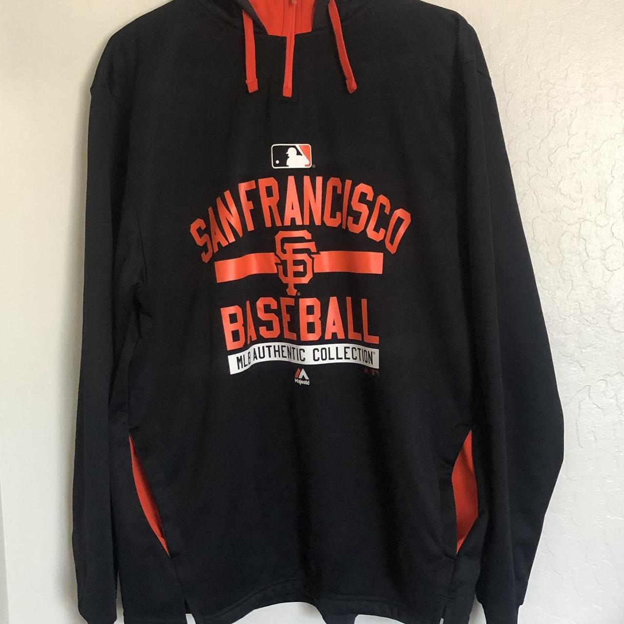 Majestic, Shirts, San Francisco Giants Hoodie Majestic Mlb Pullover