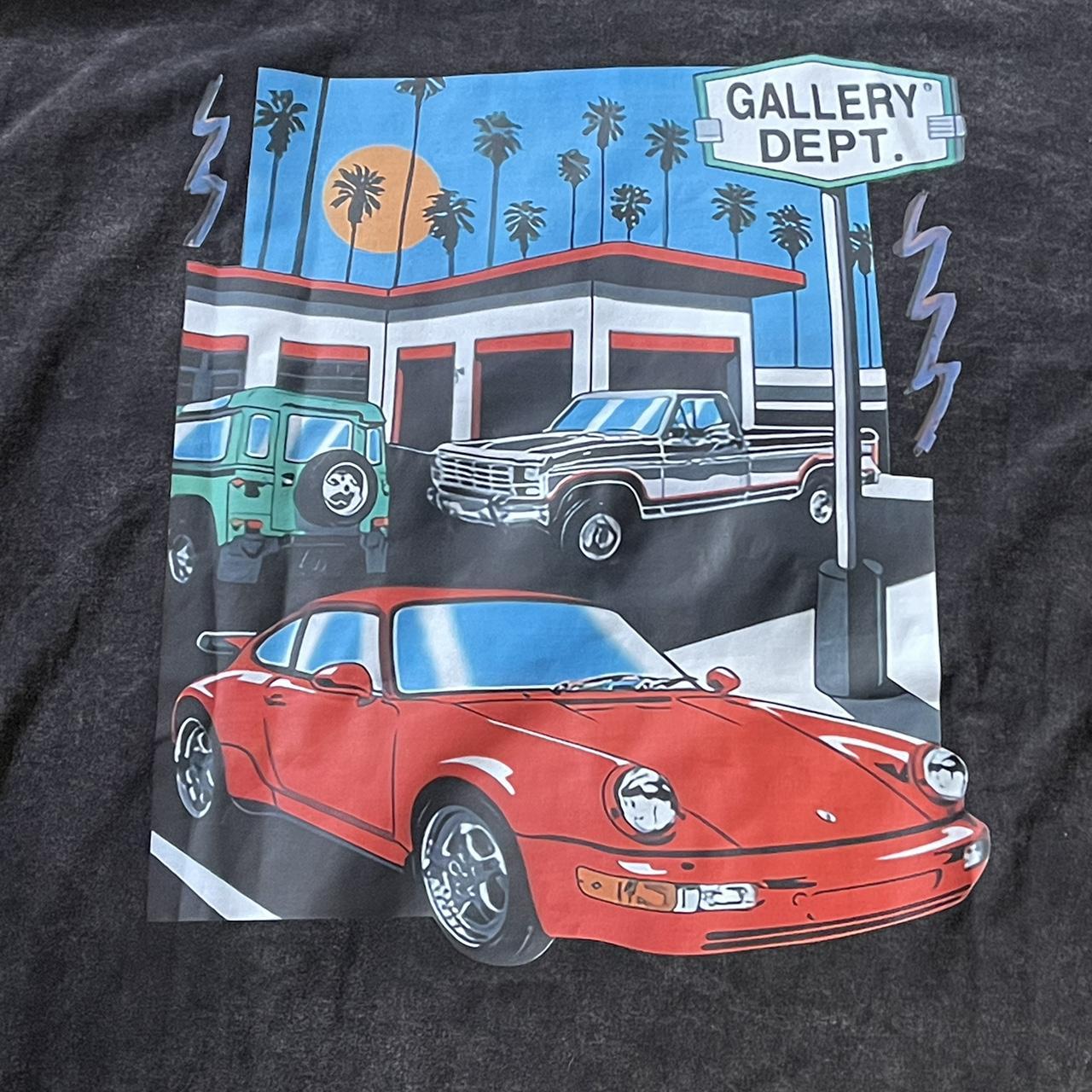 GALLERY DEPT. “Drive Thru” Boxy fit T-shirt (SIZE... - Depop