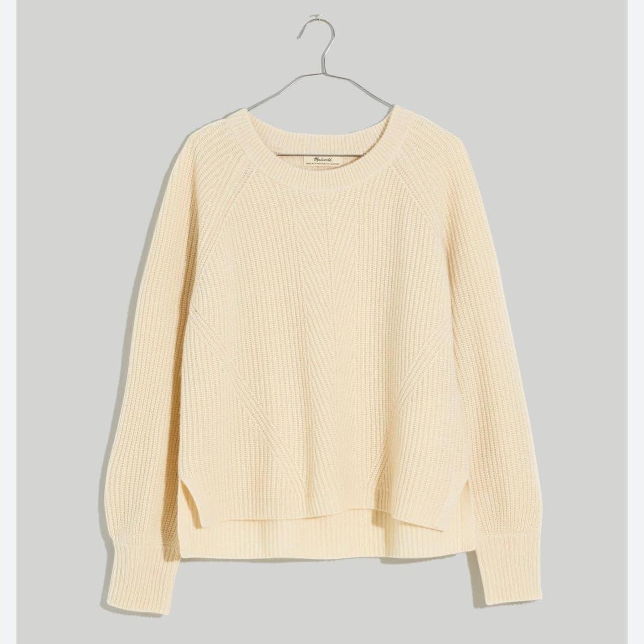 Madewell Re)sourced Cashmere Fisherman - Depop