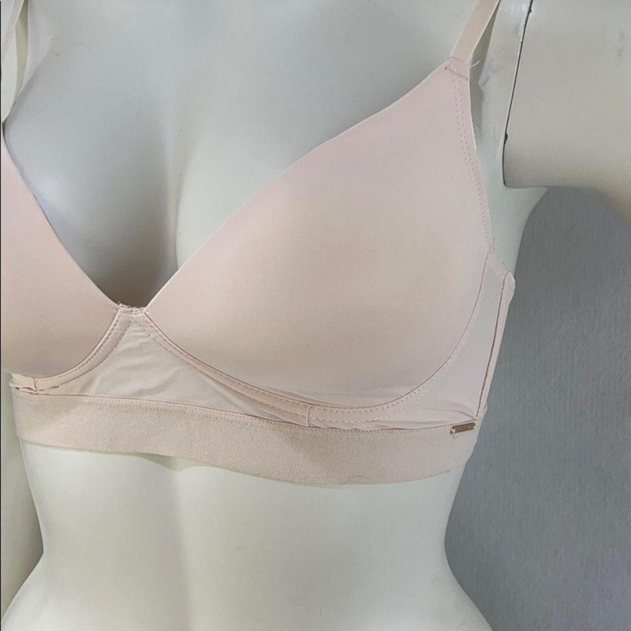 Vince Camuto blush, pink, rose wireless bra Size - Depop