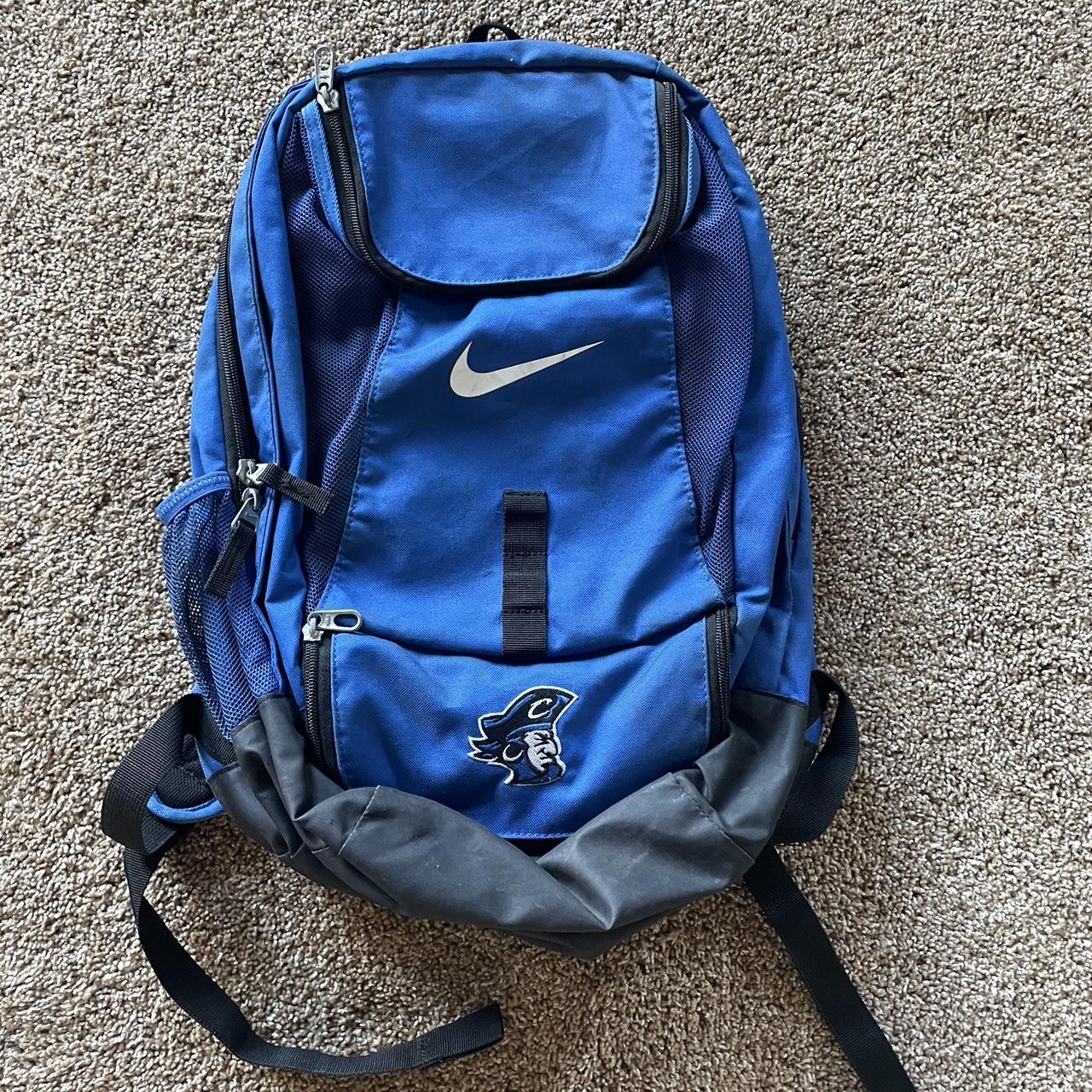 Blue Nike basketball backpack just don’t use anymore Depop