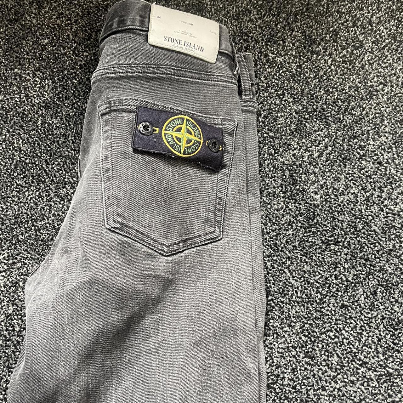Black Slim Stone Island Jeans. STONE ISLAND JEANS Depop