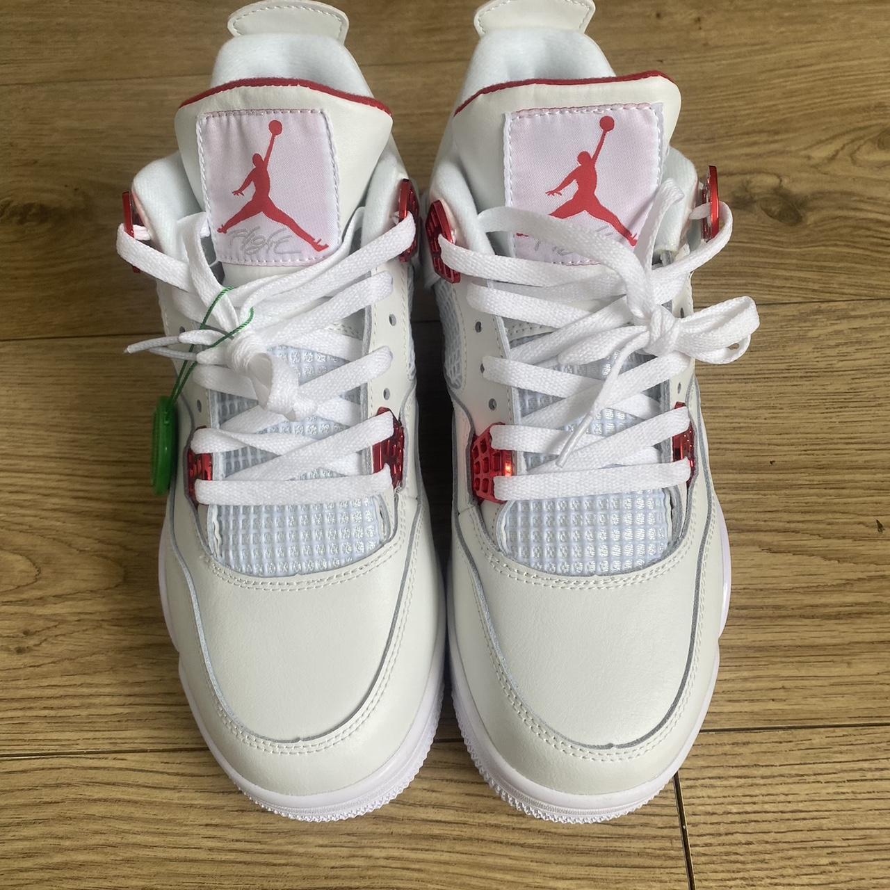 jordan 4 red yellow