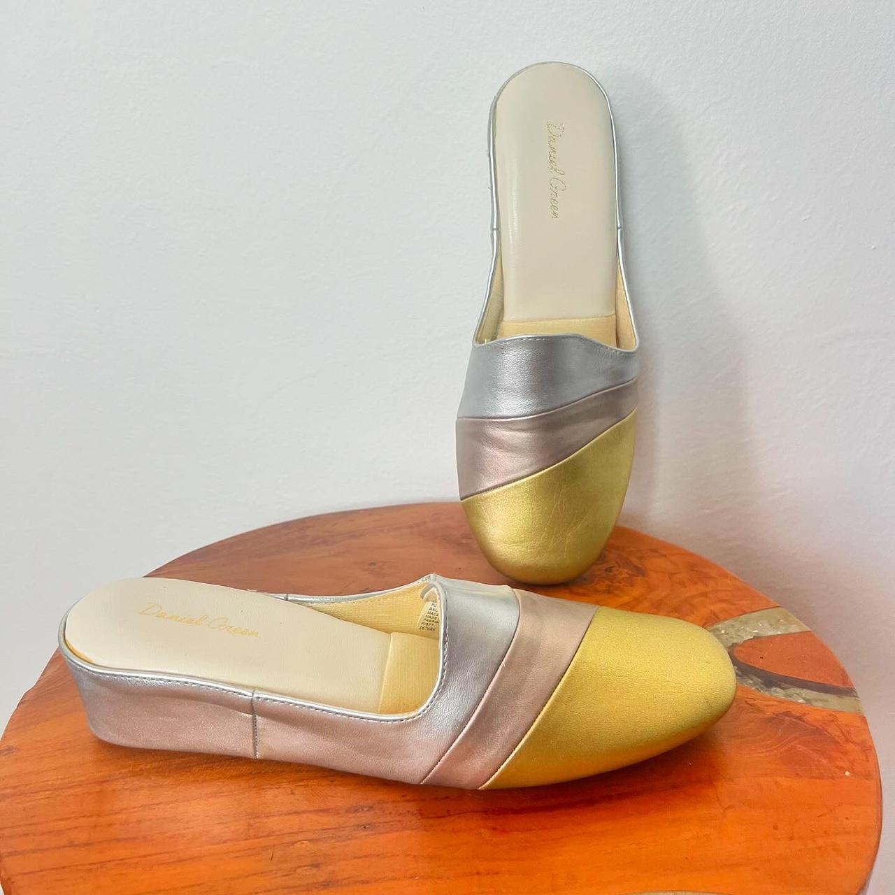 DANIEL GREEN Vintage Gold Bronze Silver Metallic. Depop