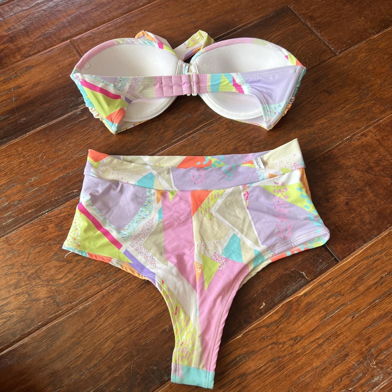 Body Glove Retro Bikini Set Top Is Size Small Depop