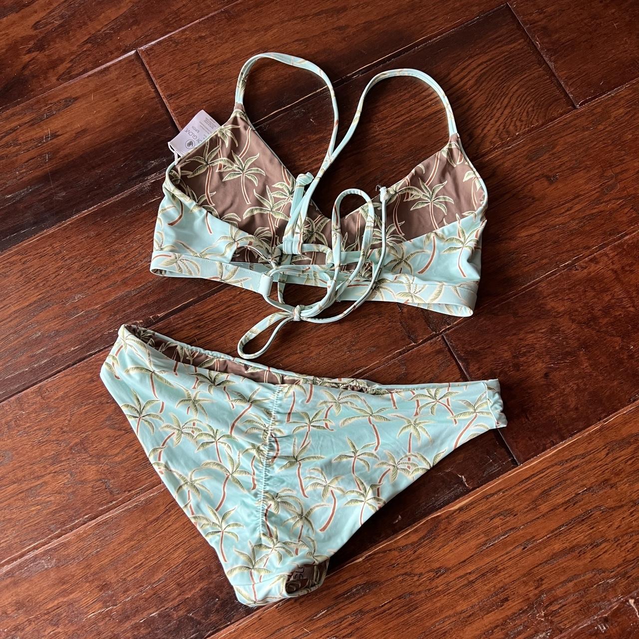 Body Glove Reversible Bikini Set Top Is Size Small Depop