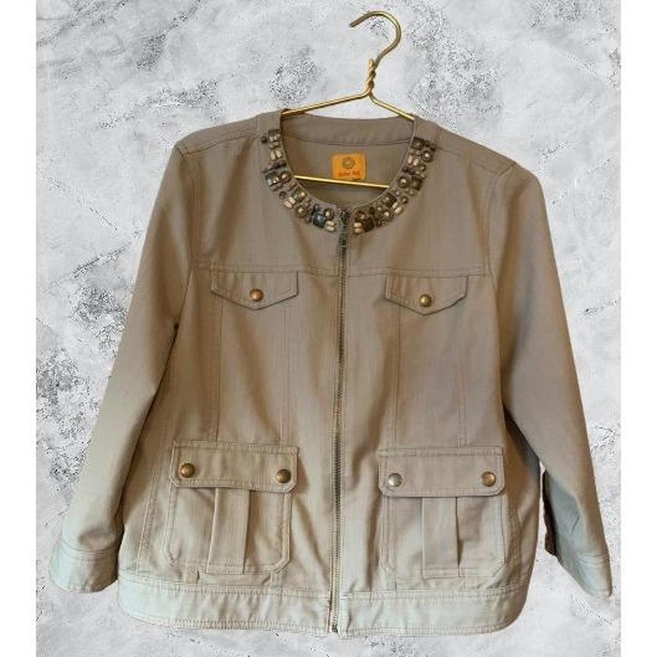 Ruby Rd. Women's Blazer Jacket - Tan – Ruby Rd Wo… - image 2