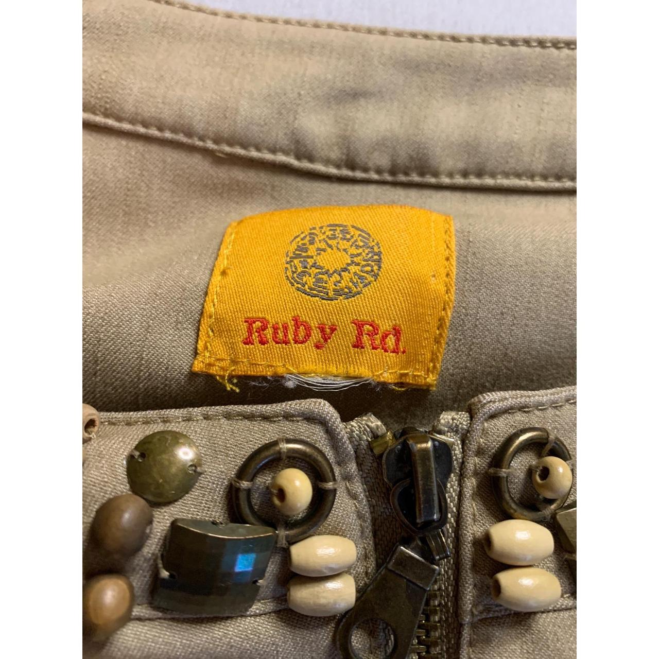 Ruby Rd. Women's Blazer Jacket - Tan – Ruby Rd Wo… - image 3