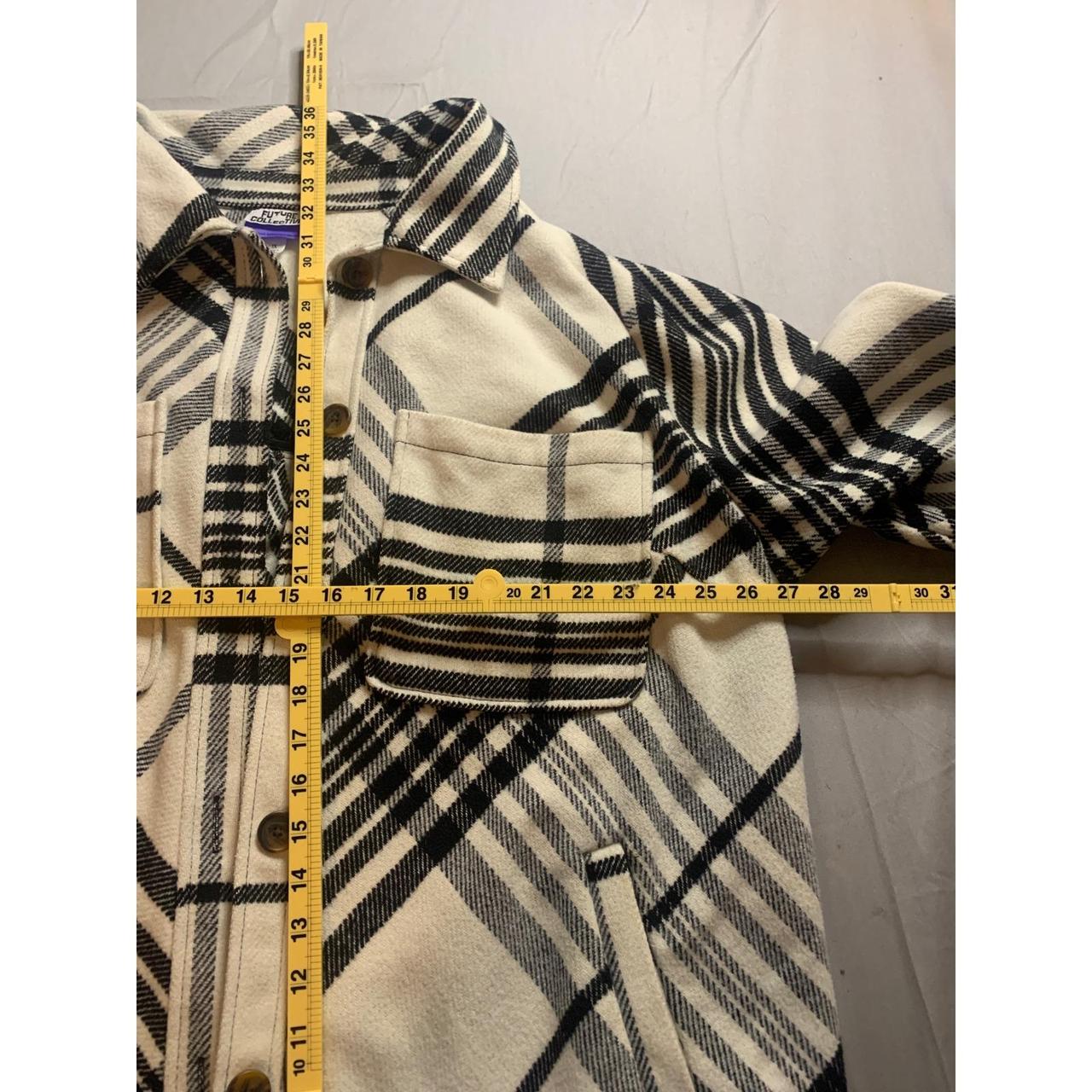 Odd Future Women's Shacket Jacket - White/Black -… - image 5