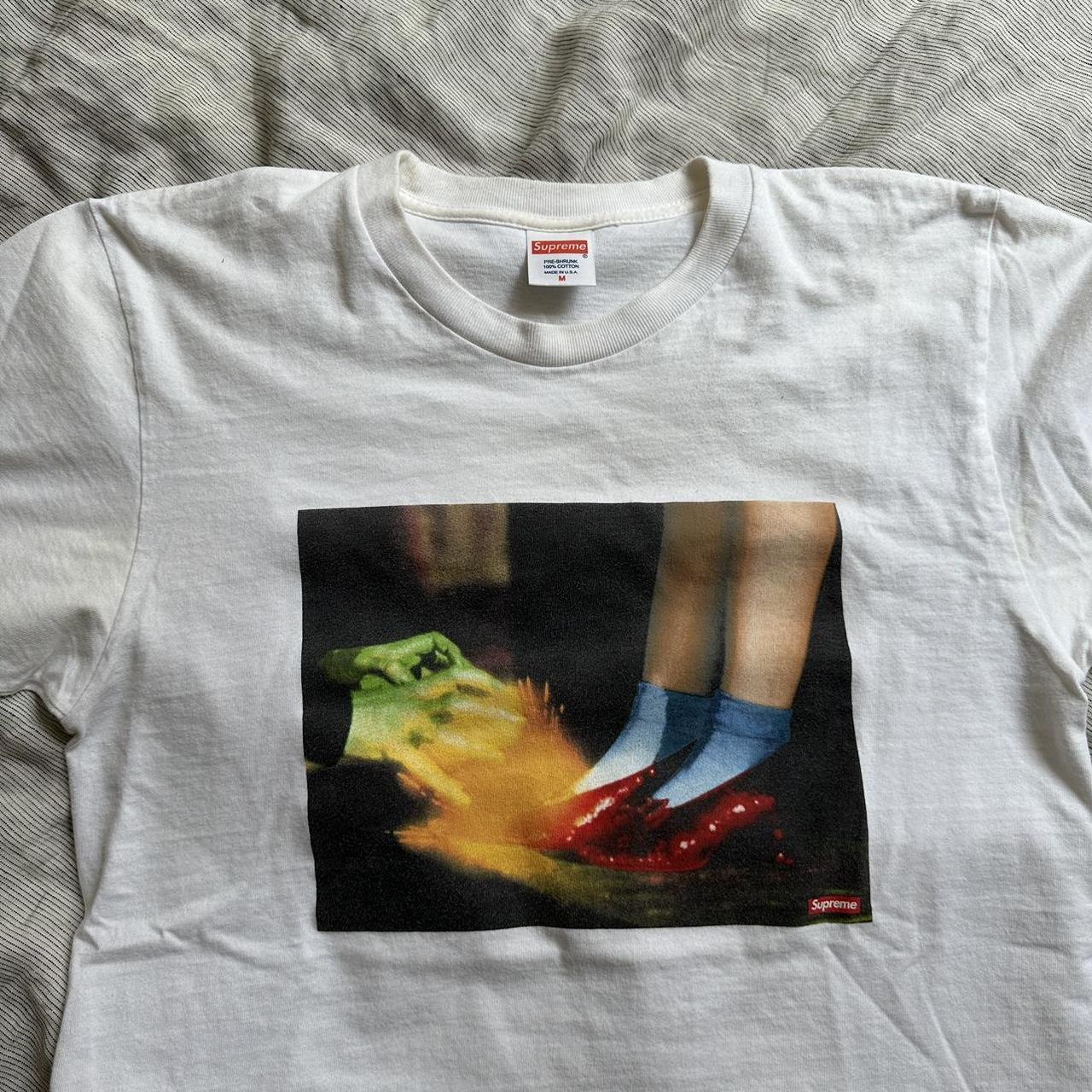 Supreme SS13 Dorthy Wizard of Oz White Graphic Photo - Depop