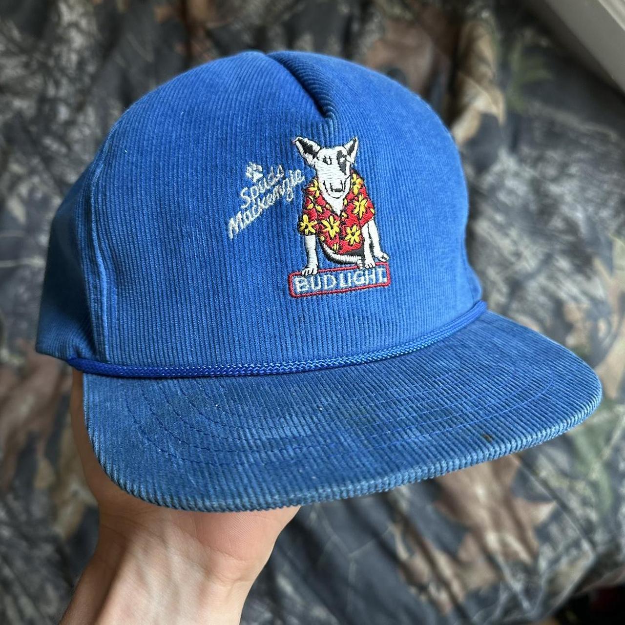 Vintage Men's Hat - Blue