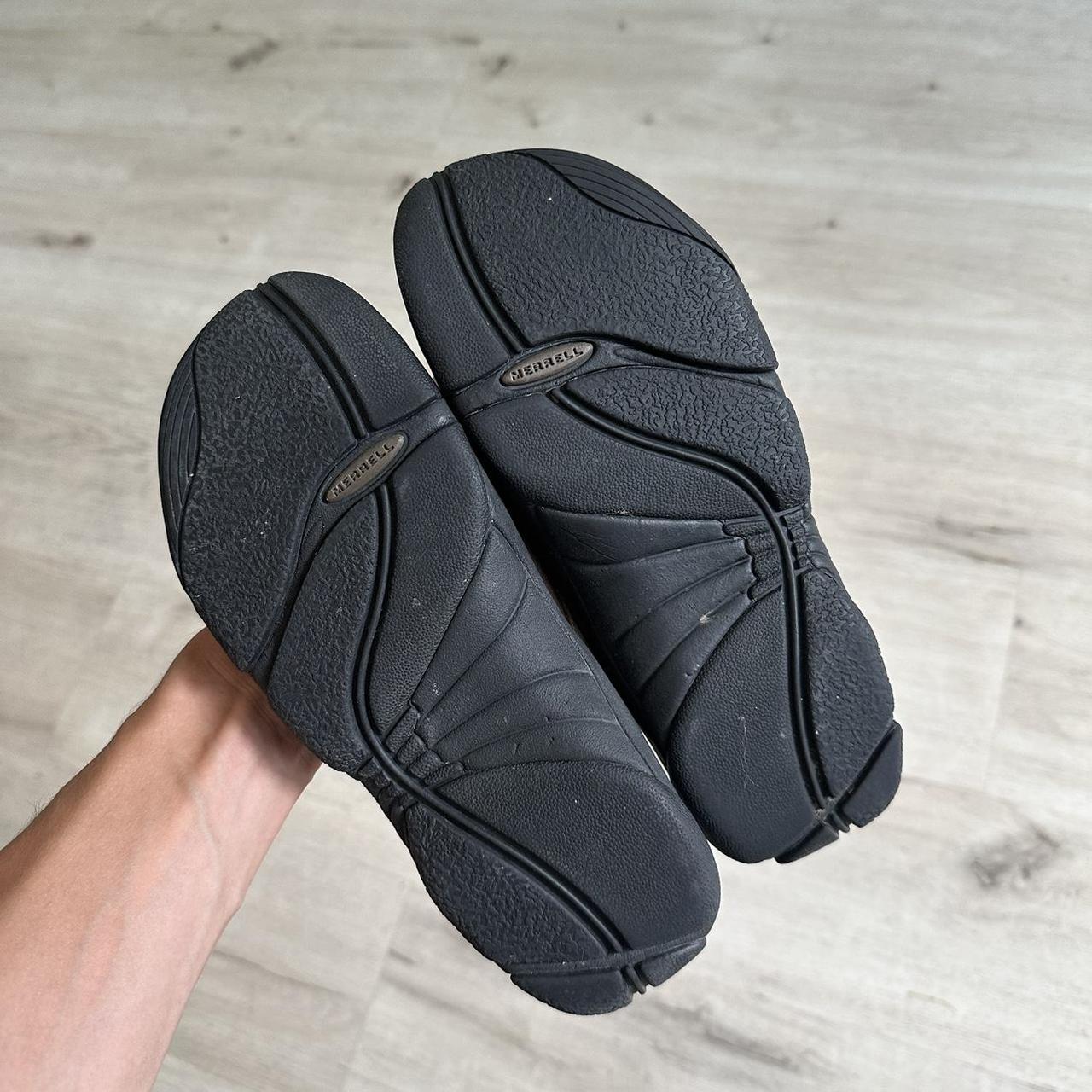 Insane Vintage 00s Y2K Black Brown White Merrell | Depop