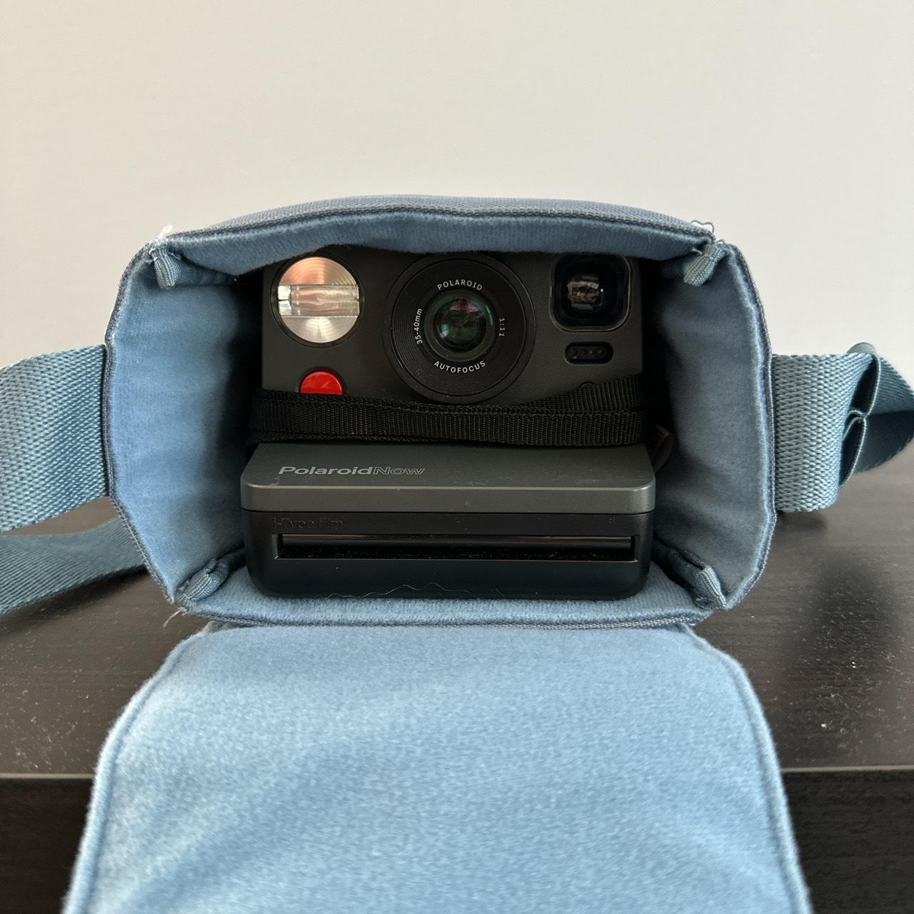 Polaroid Now Camera Bag - Blue Gray