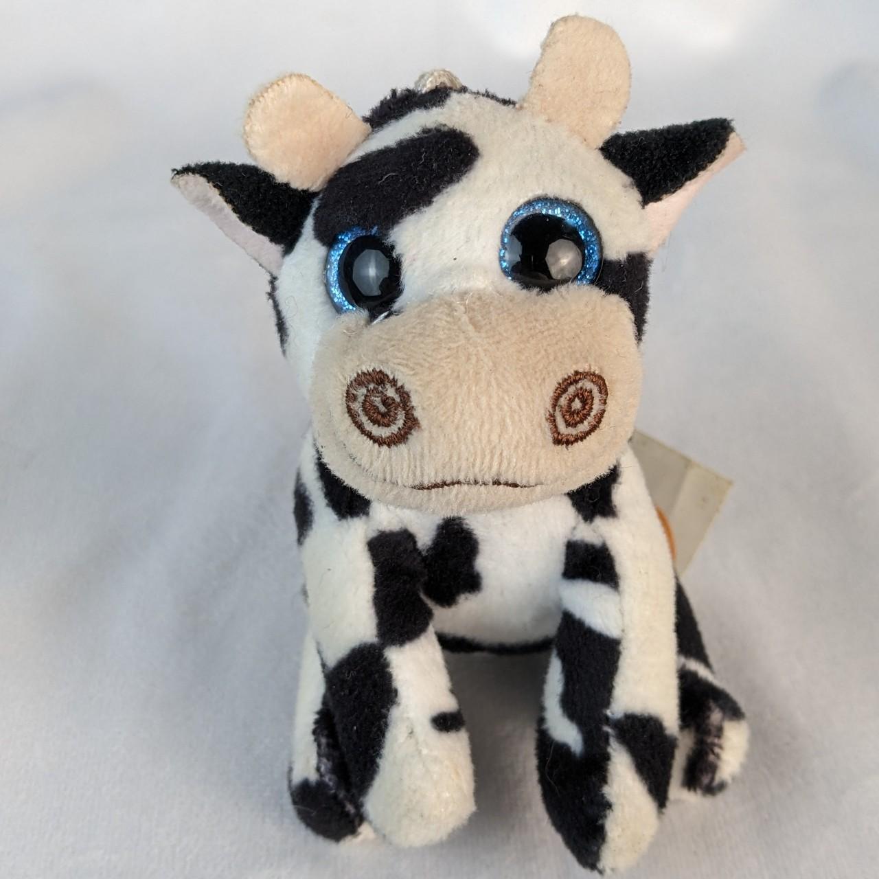 Adorable plush cow bag/backpack charm! - Depop