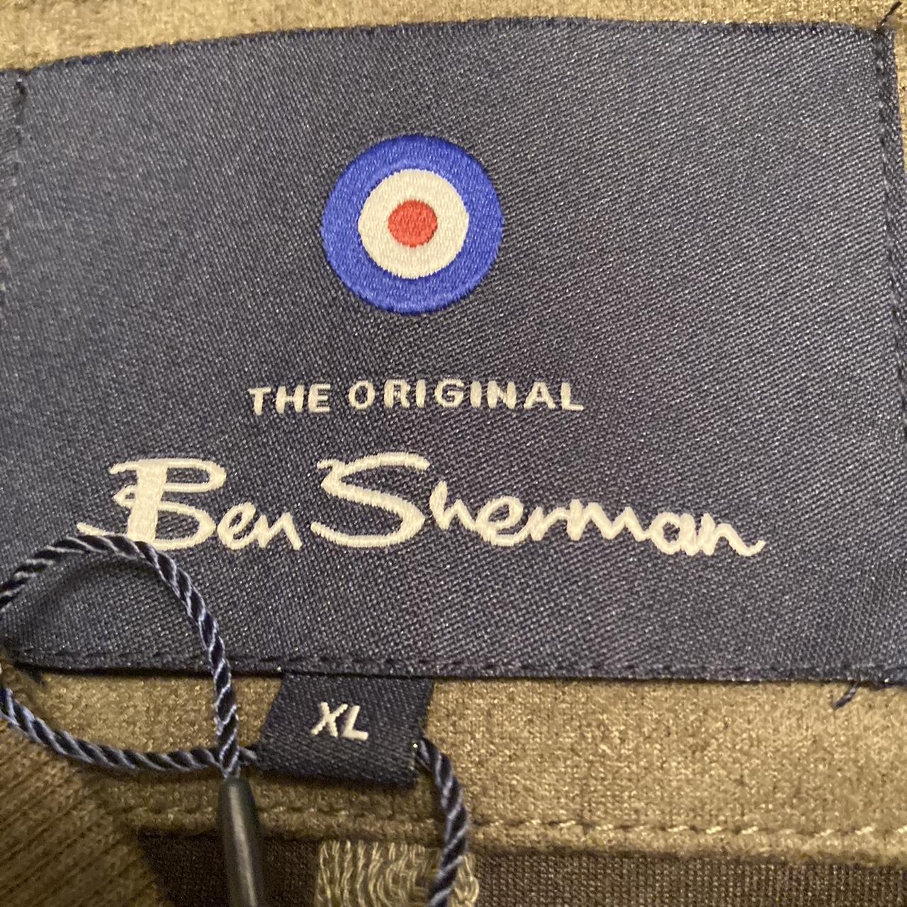 Ben sherman faux clearance suede bomber jacket