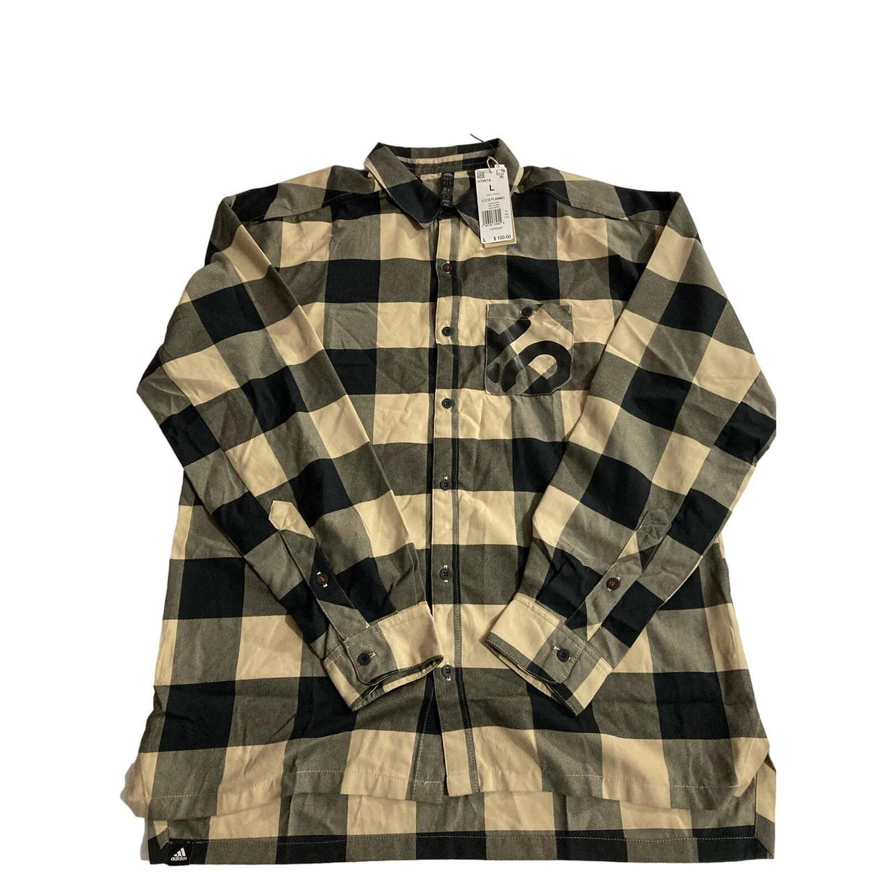 Adidas flannel best sale