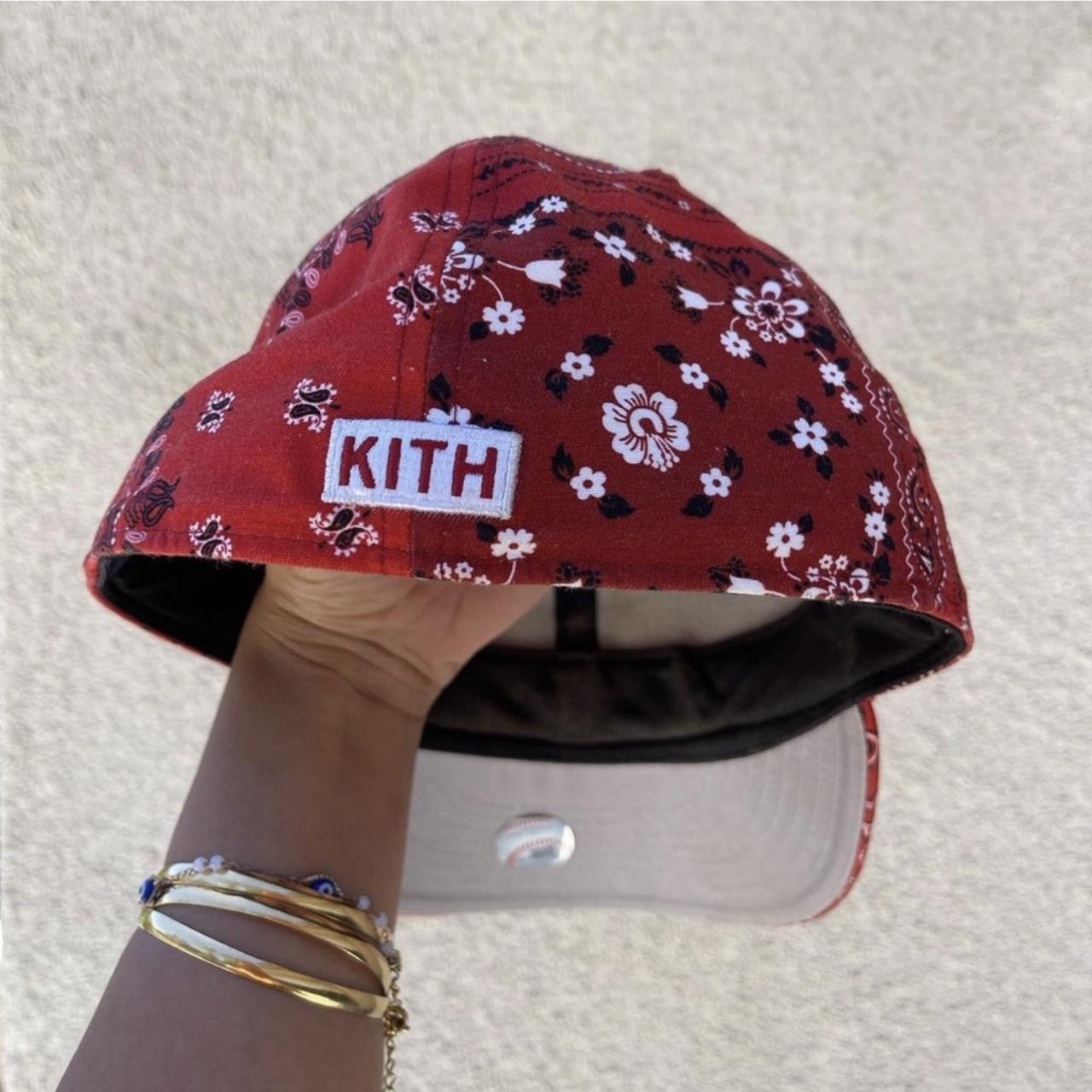 kith deconstructed bandana bucket hat