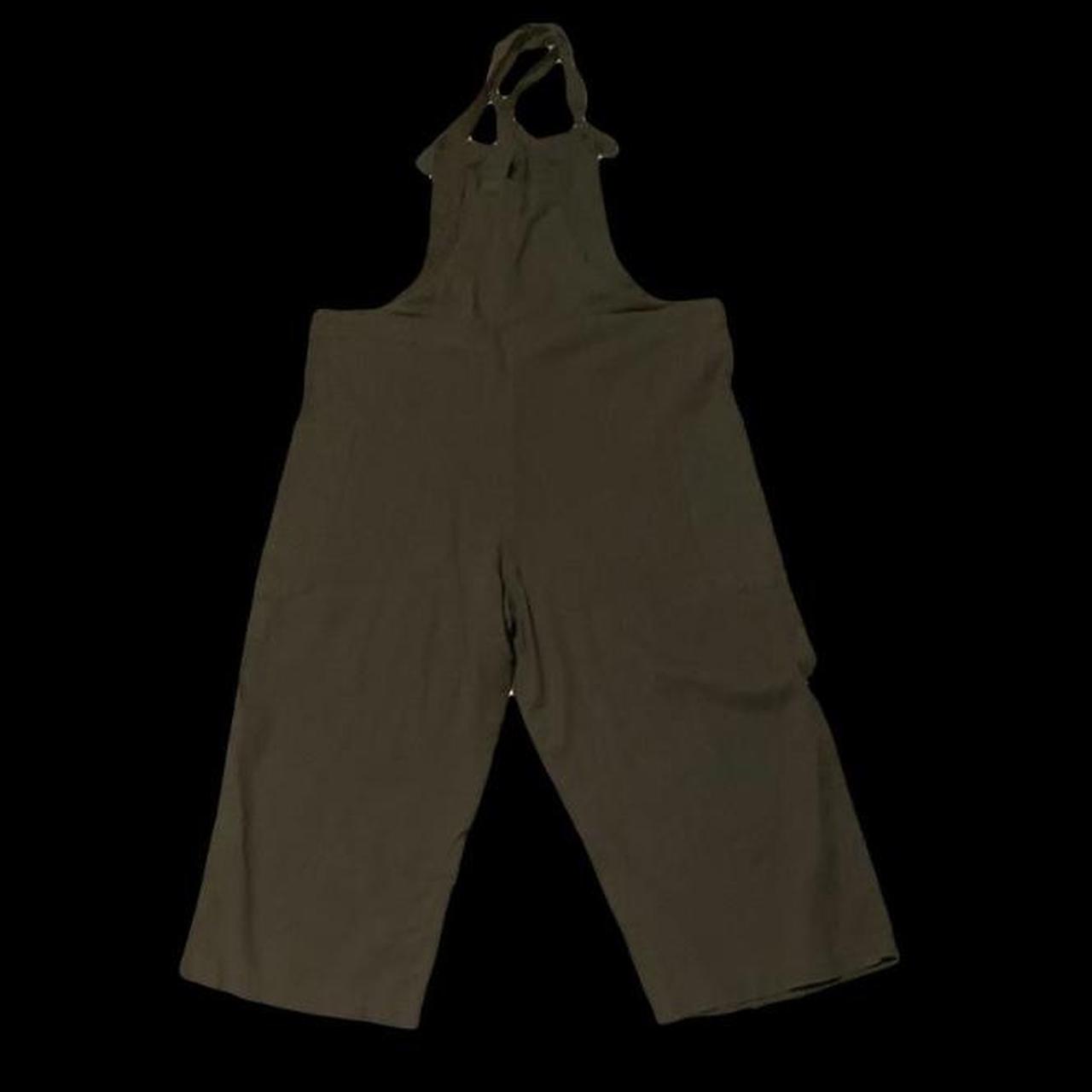 Khaki overalls Size S Depop