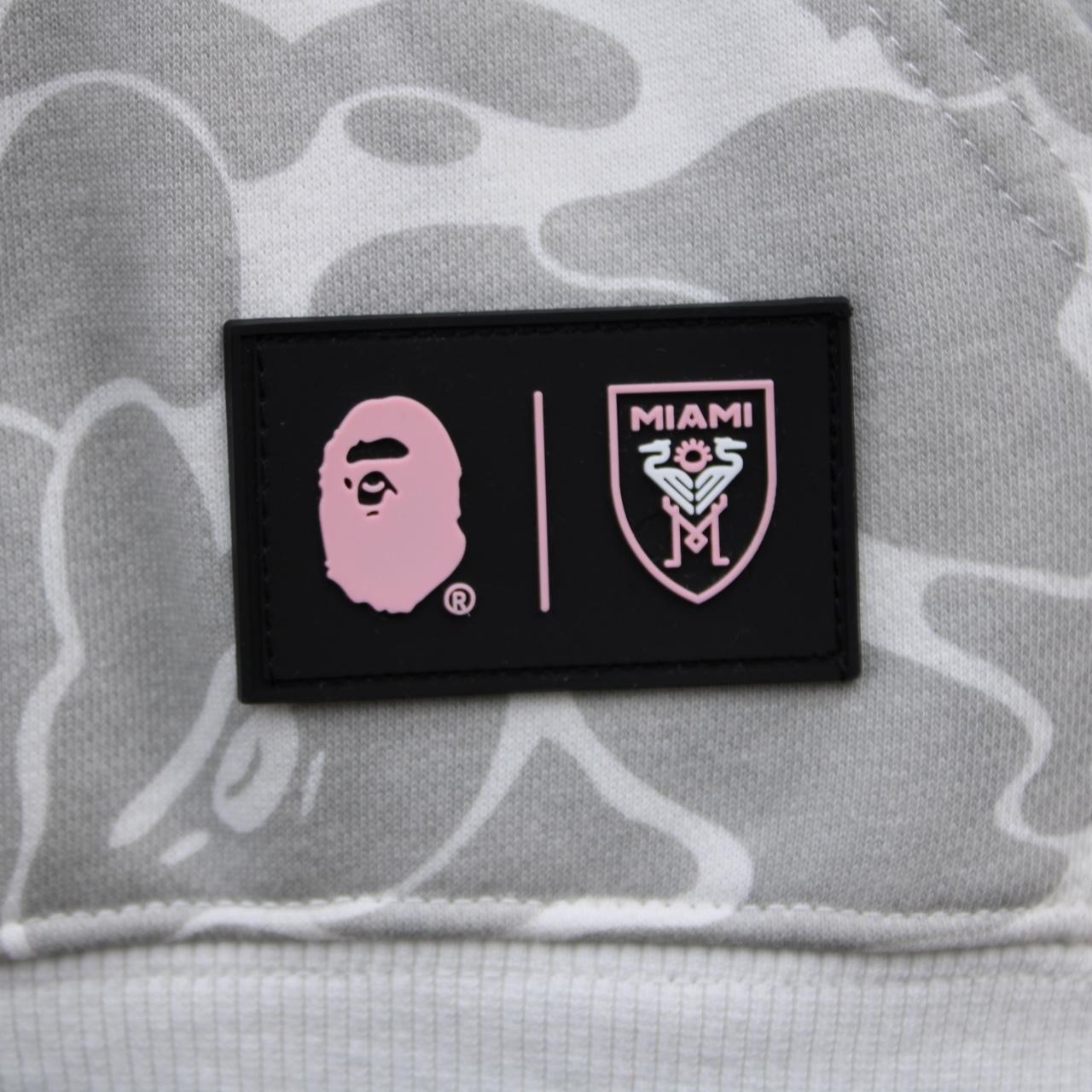 BapeX inter Miami hoodie , tag says XL but fits like | Depop BapeX inter Miami hoodie , tag says XL but fits like | Depop