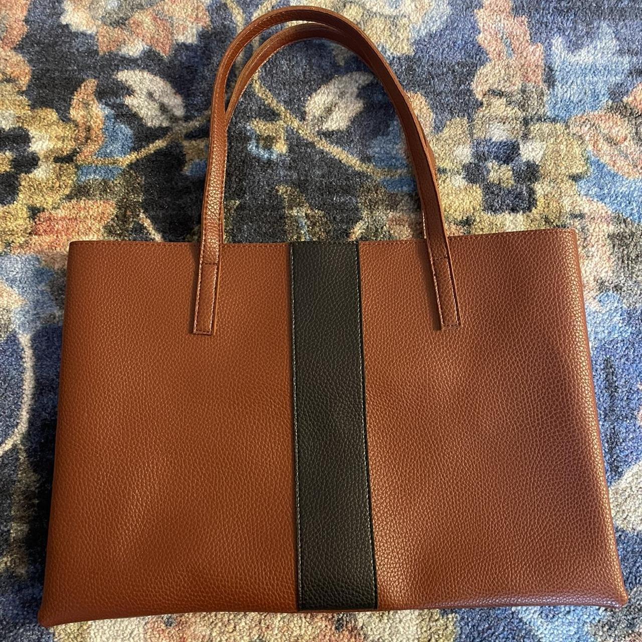 Vince camuto cheap leather tote